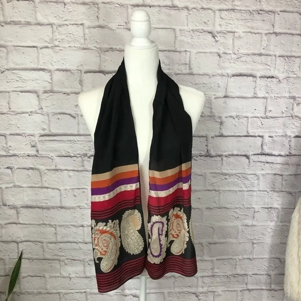 Vintage Bill Blass Silk rectangle scarf